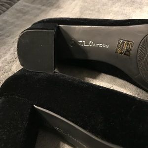 Chinese Laundry Black Velvet Pumps